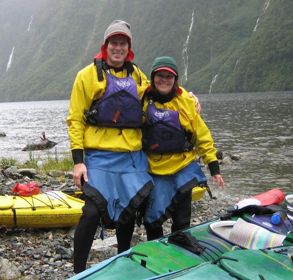 Stylin' in our kayak bling