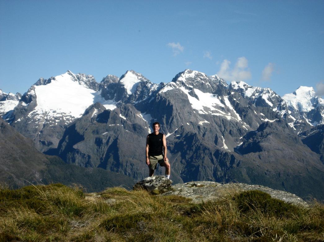 What a backdrop! No wonder Lord of the Rings was filmed here!