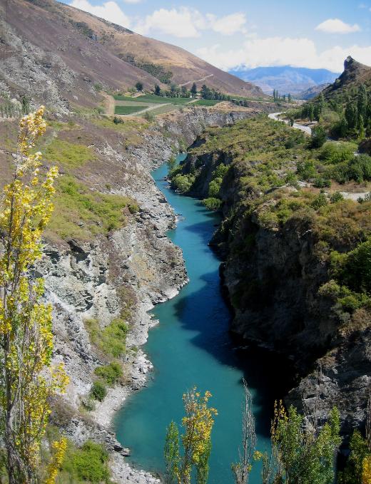 The lovely River Anduin in Lord of the Rings runs near Queenstown